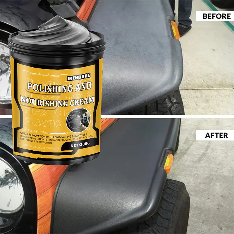 1 Piece 300g Large Capacity Multi-Purpose Car Polishing Paste - Bright Wax Layer Scratch Repair Paint Care Coating Formula Waterproof Coating Wax Garage Professional Supplies