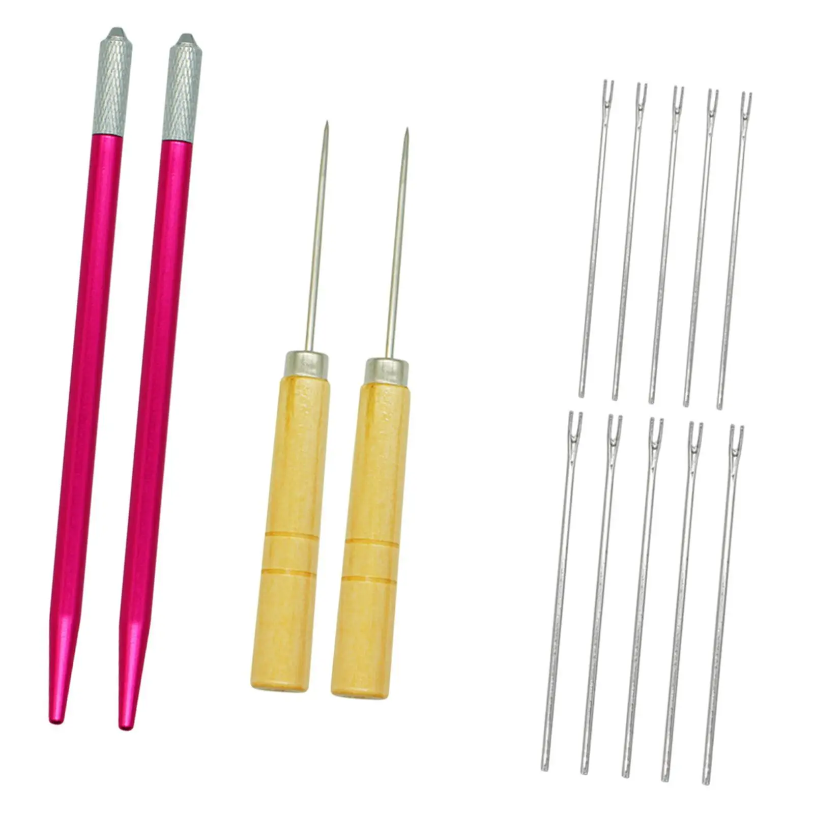 Doll Hair Insertion Tool Rerooting Kit Alloy Handle Needle Set DIY Craft Accessories for Dollhouse Miniatures and 1 6 1