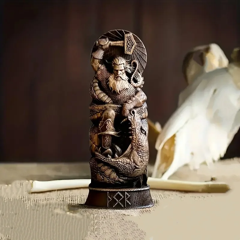 European Resin Crafts Mythical Figures Statues Ornaments Home and Study Decorations Creative Gifts