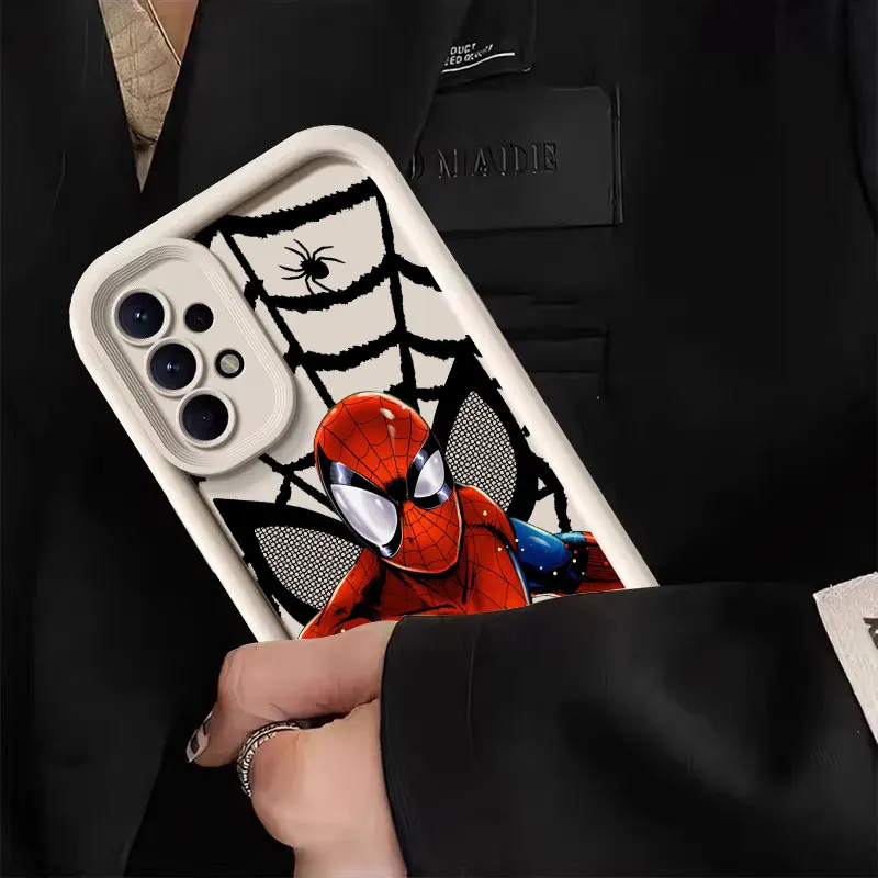 Marvel Spiderman Avengers Case For Samsung Galaxy A57 A56 5G A37 A36 A17 A07 A26 A16 A06 A55 A52 A14 A73 A34 Soft Silicone Cover view 2