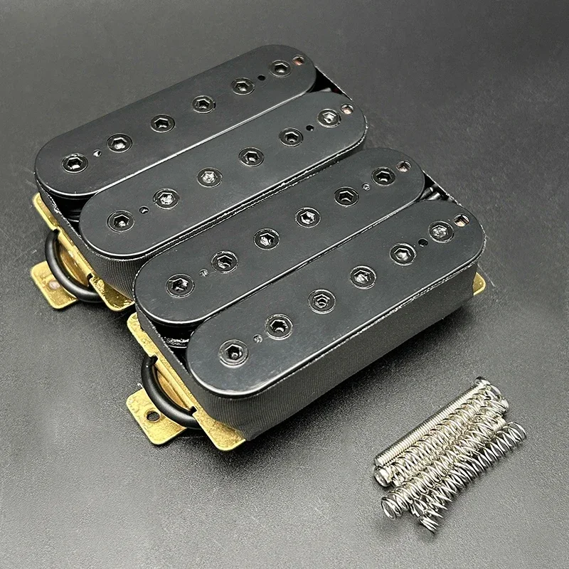 

Guitar Humbucker 12 Adjustable Hex Screw Dual Coil for 6-String Electric Guitar Coil Splitting Pickup N7.5K/B15K