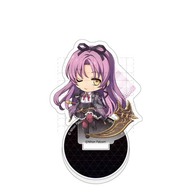 Game The Legend of Heroes Trails Through Daybreak Anime Mini Acrylic Stand Figure Stand Plate Cosplay Prop Decor Keychain 15cm