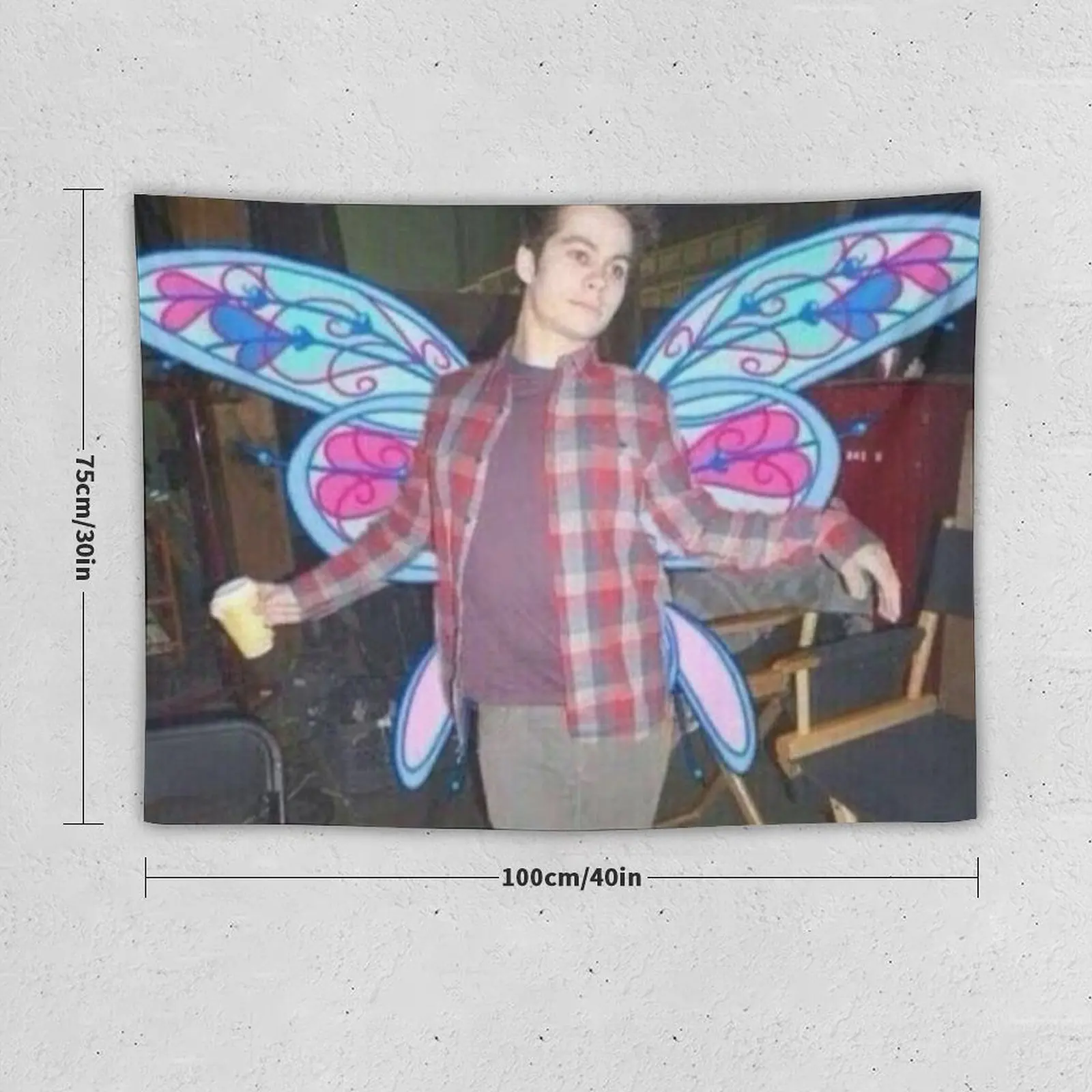 New Dylan O’brien a cute fairy<3 Tapestry Cute Decor Bedroom Decoration