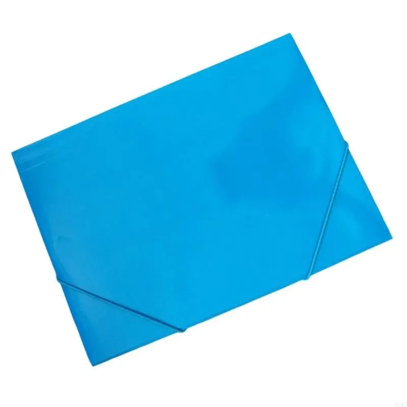 

Plastic Document Folders Elastic Strap Design Expandable File Organizers