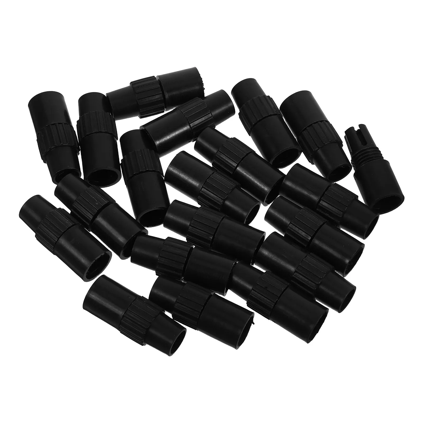 20Pcs Adjustable Tension Clip for Kitchen Shelving Round Tube 16-12Mm Universal Secure Lock Plastic Easy Install Heavy