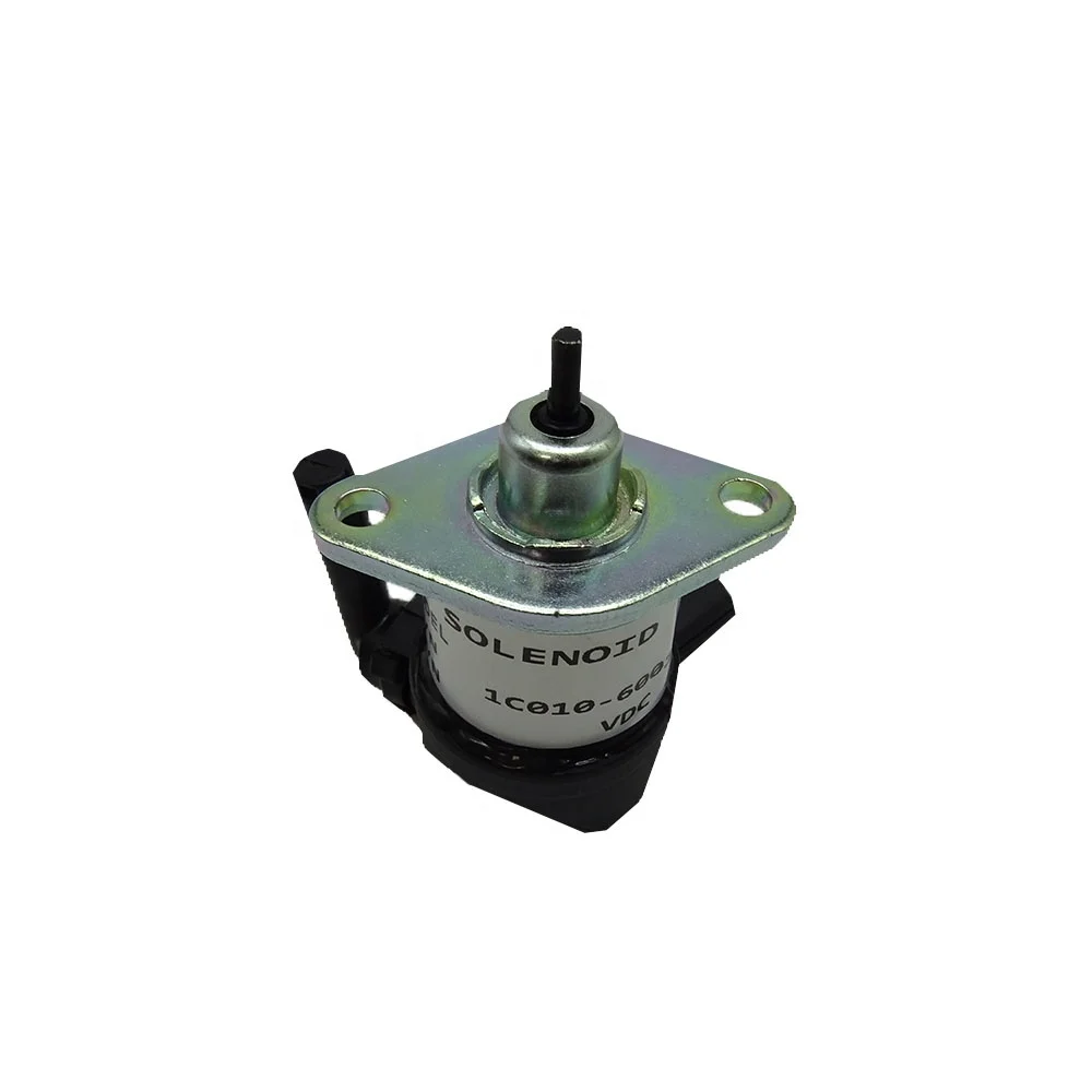 New Engine Parts 12V Fuel Stop Solenoid Flameout Switch Excavator Engine Parts 1C010-60015