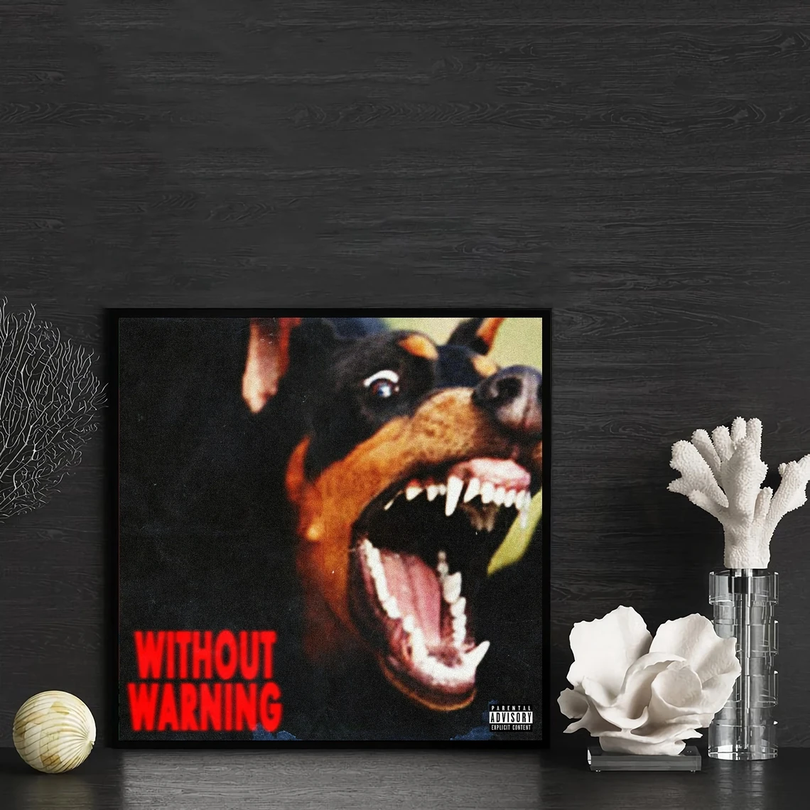 

21 Savage Without Warning Music Album Cover Poster HD Printable Canvas Art Print Home Decor Wall Painting ( No Frame )