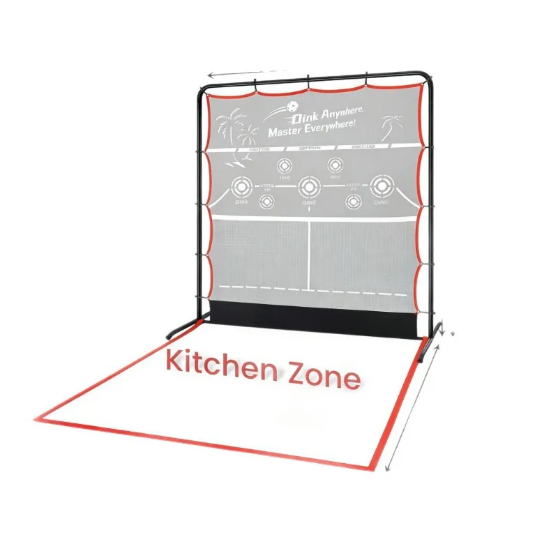 Peak Ball Rebound Net 2-in-1 Trainer Switchable Mini Ball Net Multifunctional Peak Ball Practice Net