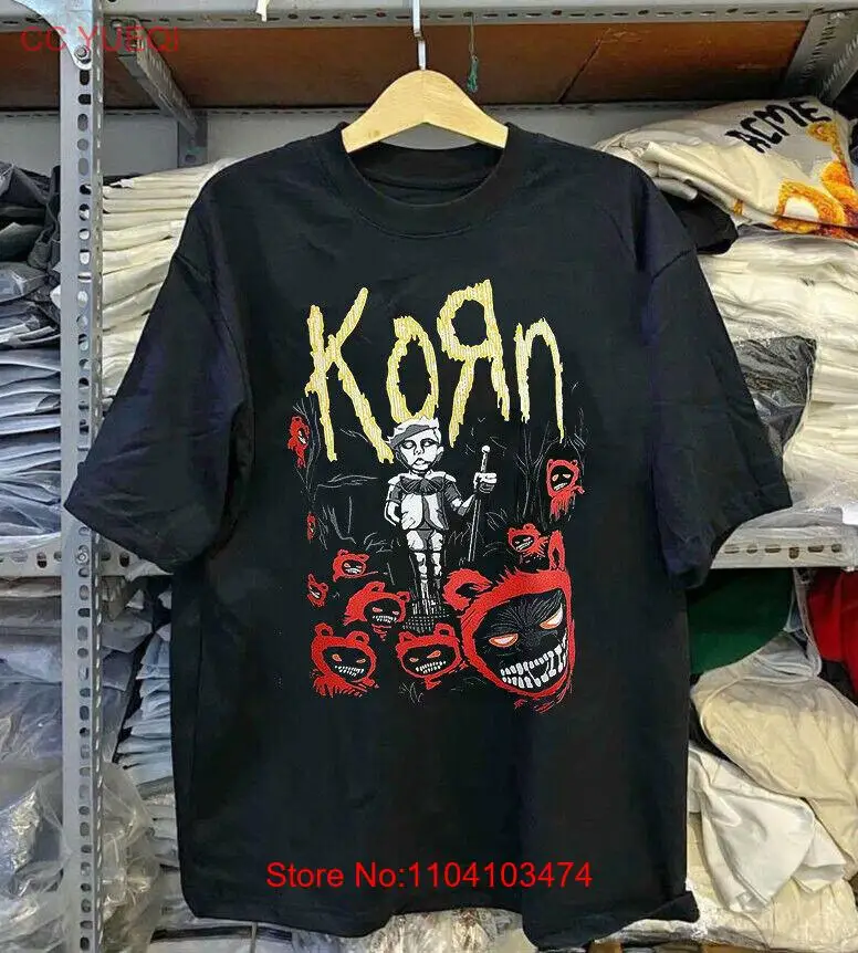 

РАСПРОДАЖА Korn рок-группа музыкальная винтажная футболка унисекс для мужчин