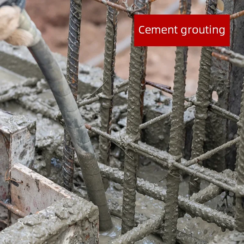 Handheld 220V Concrete Vibrator Electric Cement Vibrating Rod Small Single-Phase Portable Vibration Tool for Construction Site