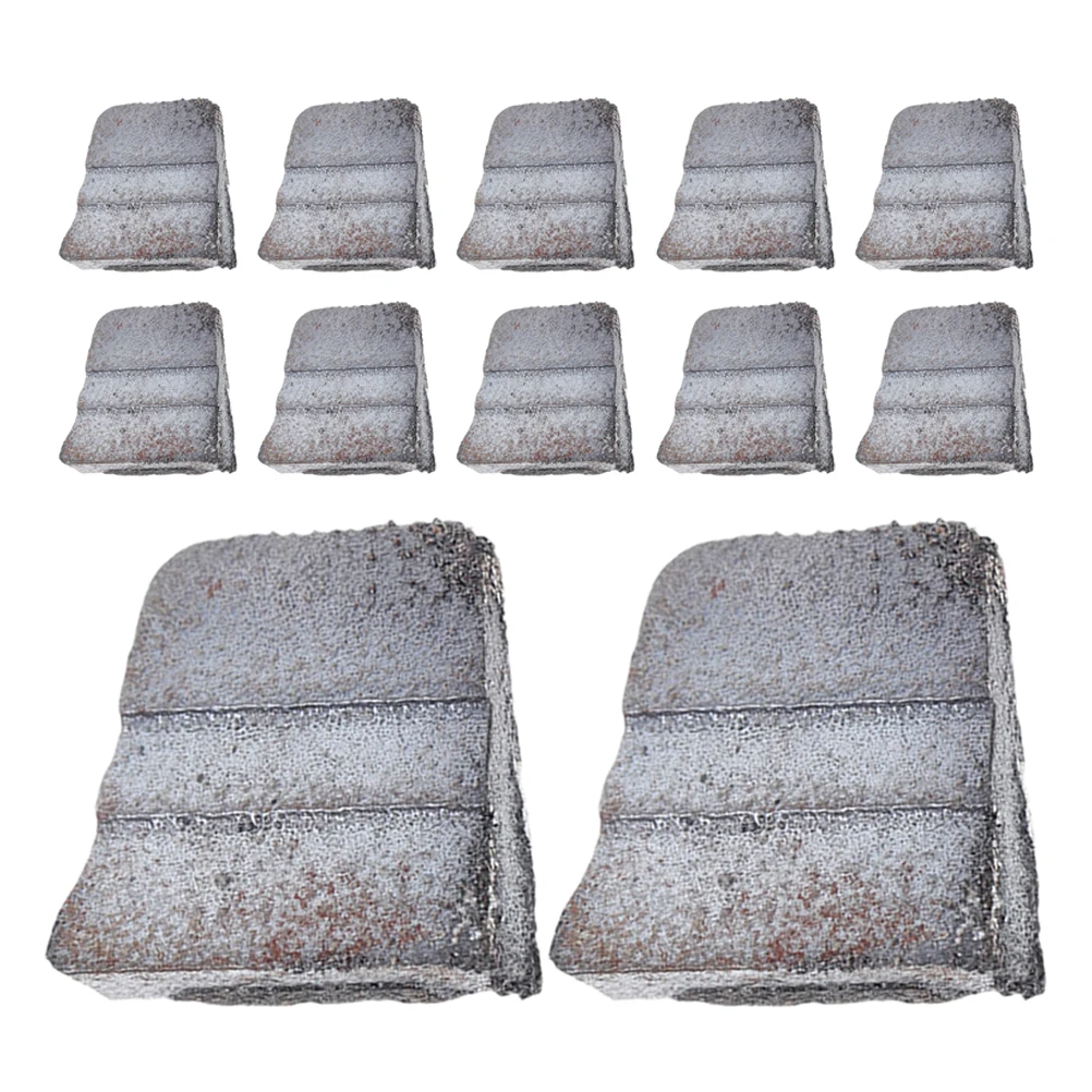 

12 pcs Fixed Tools Blacksmith Hammer Wedge Handle Grey Axe Installation Supplies Farm Tool Hardware Metal Fittings Durable