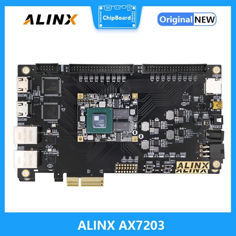 ALINX AX7203B: XILINX Artix-7 XC7A200T FPGA Development Board PCIe Accelerator Card Verilog Demos