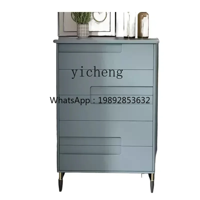 Storage Cabinet Bedroom Wall Locker Modern Simple Bedside Locker Living Room Drawer Cabinet