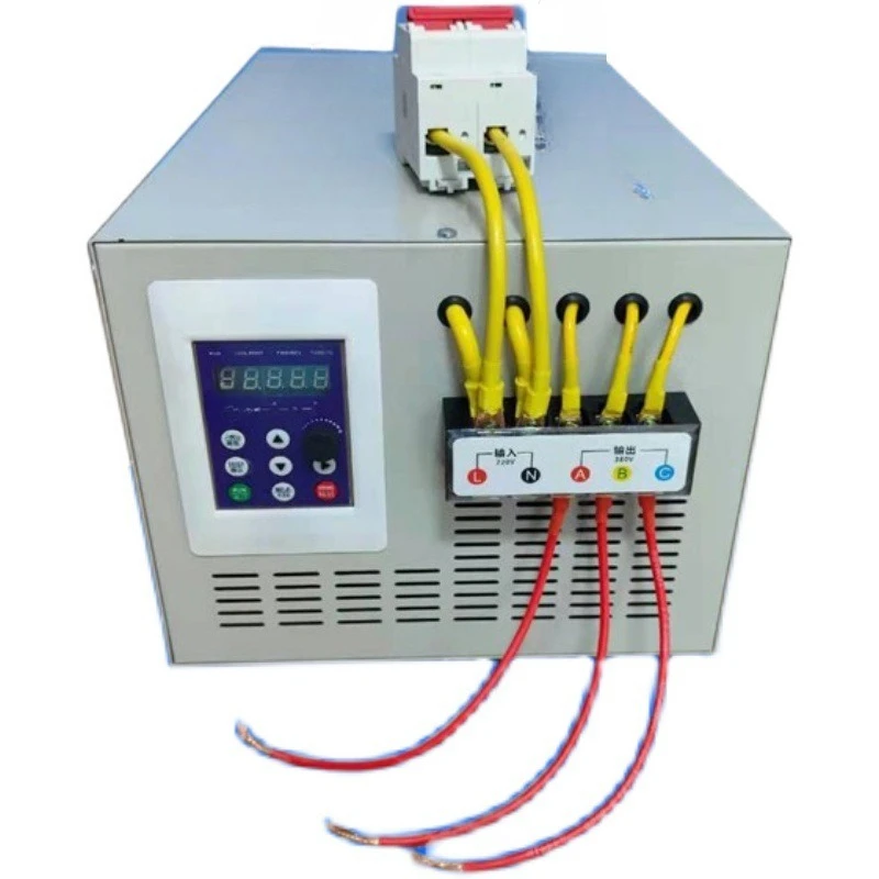 

High-power lighting 220V to 380V converter single-phase to three-phase variable frequency inverter boost regulator