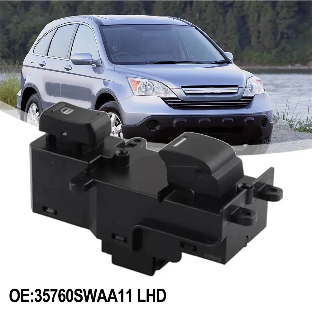 OEM Part Number 35760SWAA11 Front Right Passenger Side Window Switch For Honda For CRV 2007-2009 Replacement Car Accessories