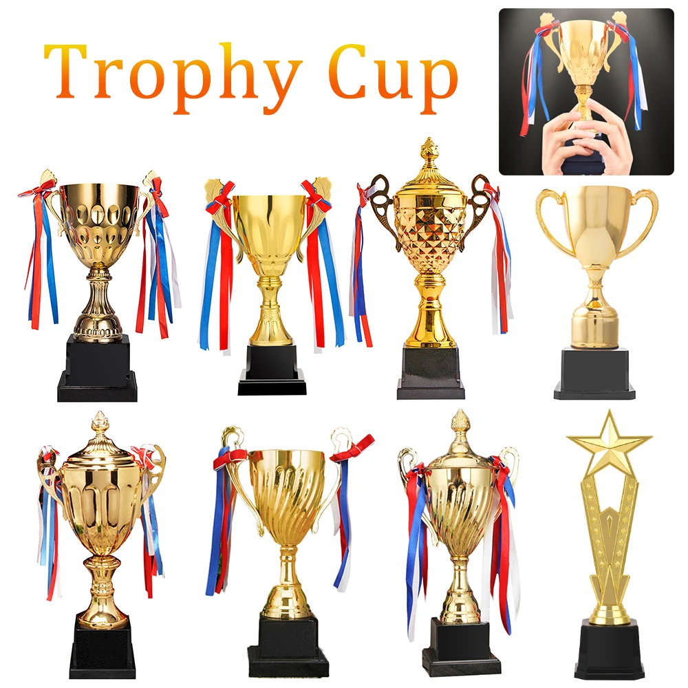 

Трофей Кубок Трофеи Награда Трофеи Дети Победитель Композиция Голден и вечеринка Золотые награды Детские кубки Награда для игр Сувениры Футбол