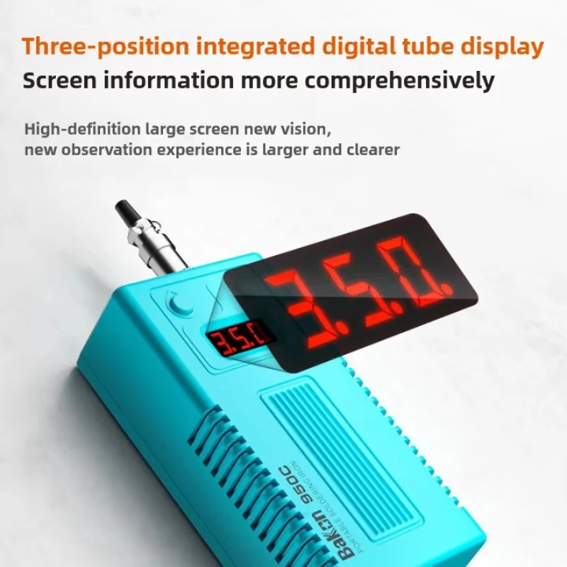 Bakon BK950C Soldering Station Portable 50W Electric Soldering Iron Temperature Adjustable DIY Phone Repair Tools Kits