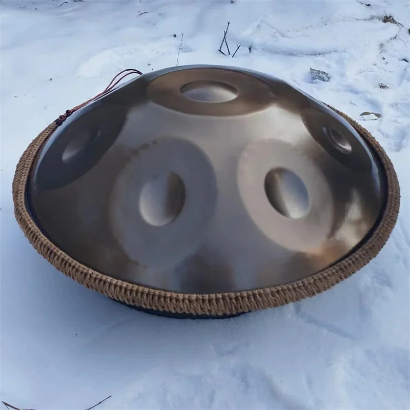 

Musical instrument Set 10 Notes 55CM 440 Hz HandPan D Minor Hand drum