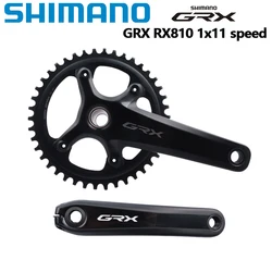 SHIMANO GRX RX810 Crankset 170 172.5 175 40T 42T 1X11Speed 48-31T 2x11 Speed Road Bike Bicycle Chain Wheel For Gravel Road Bike