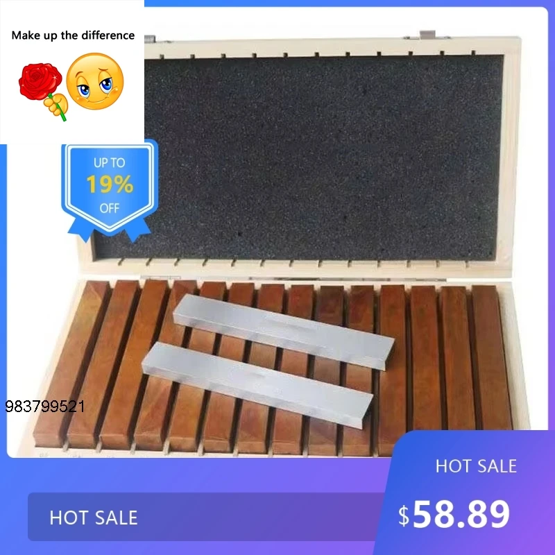 

1837 Накладка на параллельный рожок из 28 предметов, настольная отвертка, параллельная пластина, даже высота, угловая фрезерный станок, плоский винт 914