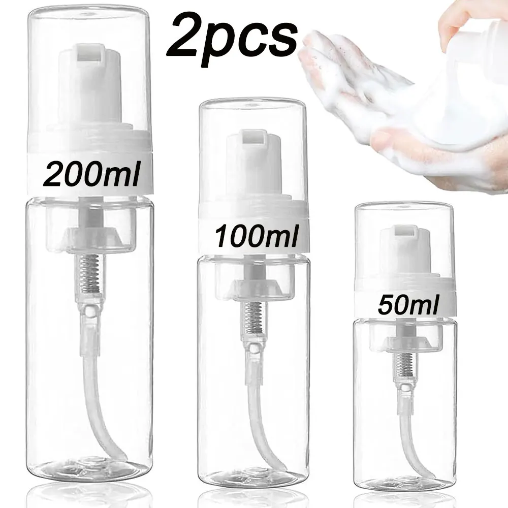 

200/100/50ml Tattoo Foam Bottle Plastic Dispenser Foam Pump Bottles Cleaner Soap Bottle Press Spray Bottles Tattoo Accessories