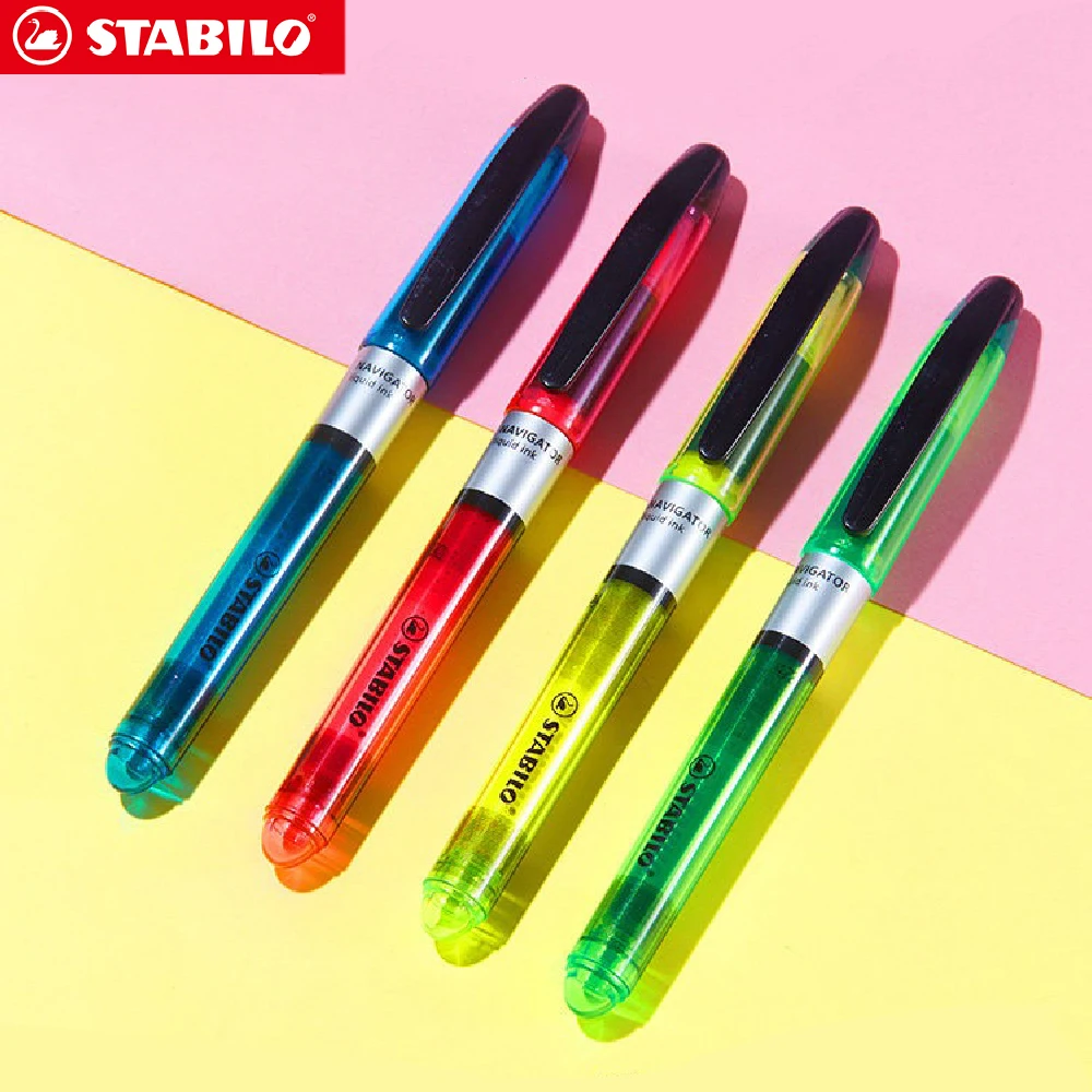 Stabilo Swing Highlighter Pen Chisel Tip Fluorescent Marker Colors for Notes Highlighting Journaling School Office Stationery