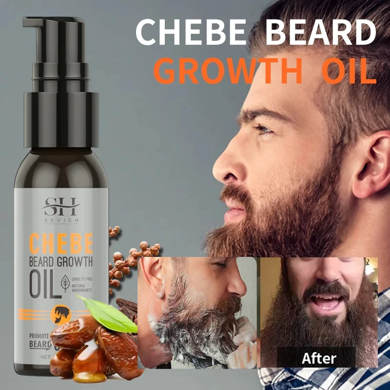 

Chebe Fast Beard Growth Oil for Men Beard Care Hair Growth Nourishing Beard Care Anti Alopecia Hair Loss Products