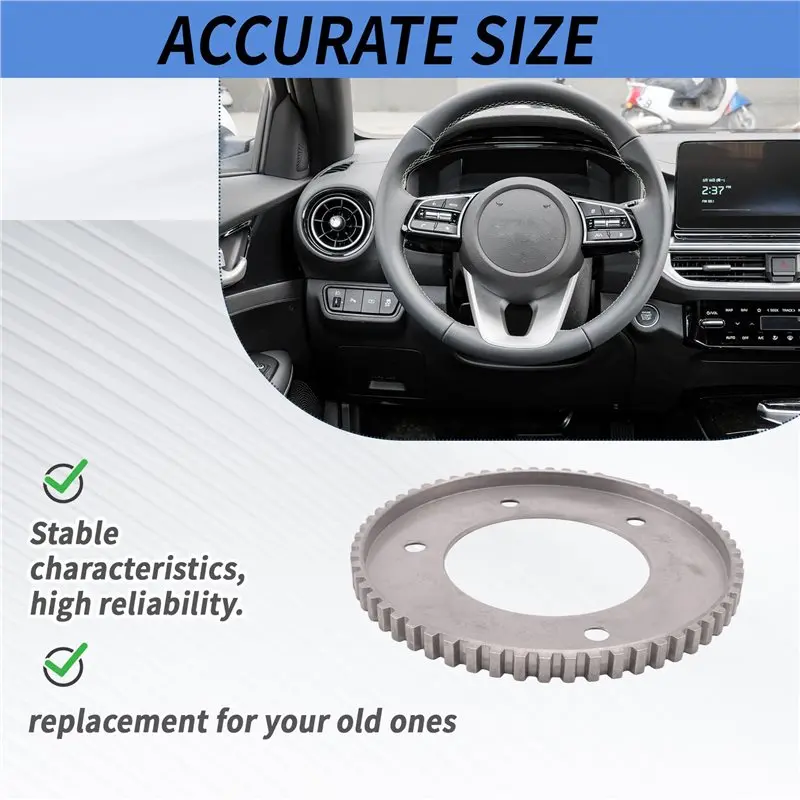 Multi-Purpose Crankshaft Position Sensor Wheel Crankshaft Signal Plate 231412B000 23141-2B000 For Kia G4FC G4FA G4FG G4F
