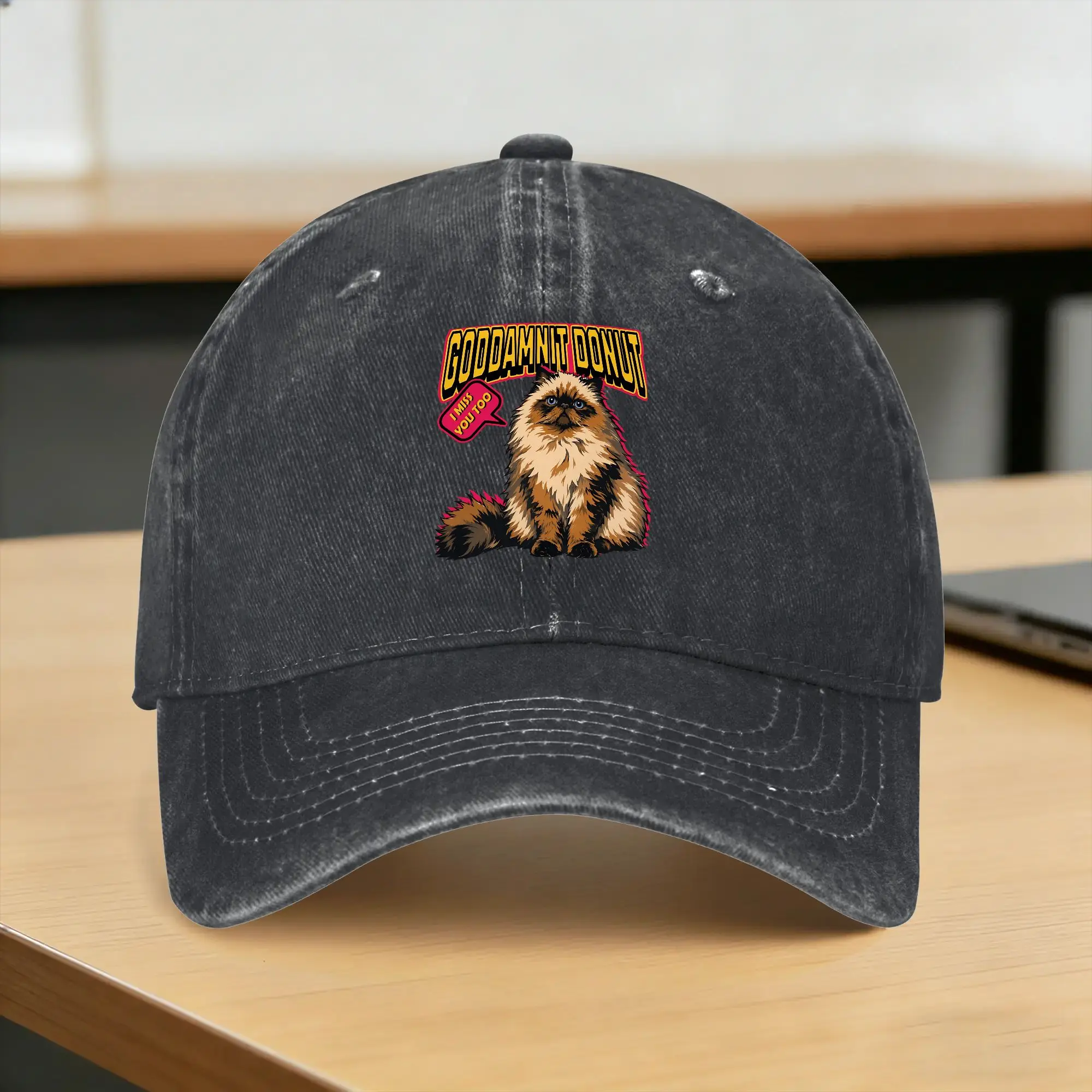 Goddamnit Donut, Dungeon Crawler Carl Princess Donut Casual Baseball Cap  Tennis Skate Trucker Hat Spring Stylish Snapback Cap
