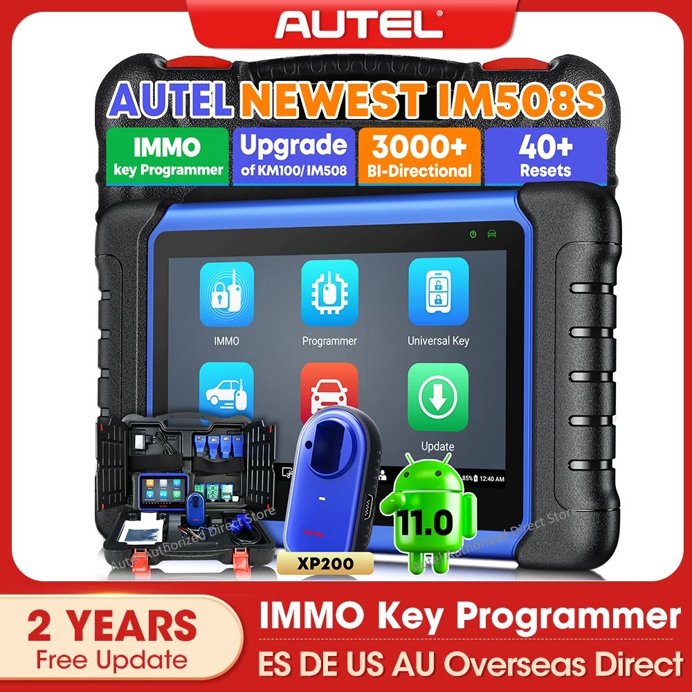 

Autel IM508S Scanner All-in-one Diagnostic Scanner & IMMO Key Prgramming Tool, 3000+ Active Tests Upgraded of KM100 KM100E IM508