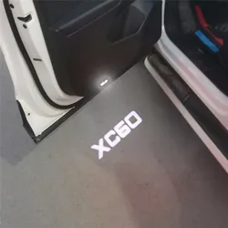 Led Emblem Lamp Car Door Welcome Lights For Volvo R DESIGN XC90 S80 S60 S60L V60 V40 XC70 S90 XC60 Car Accessories