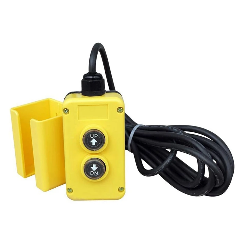 Dump Trailer Remote Control Switch Controller 12 Volt Wire DC For Single Acting Hydraulic Power Pump Unit