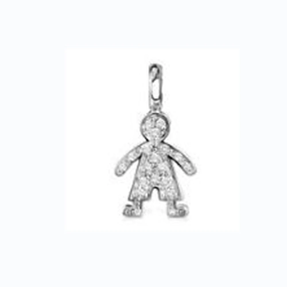 

Очаровательный кулон в виде испанского медведя из стерлингового серебра 925 пробы, блестящее ожерелье-шарм, модное украшение, незаменимое на каждый день