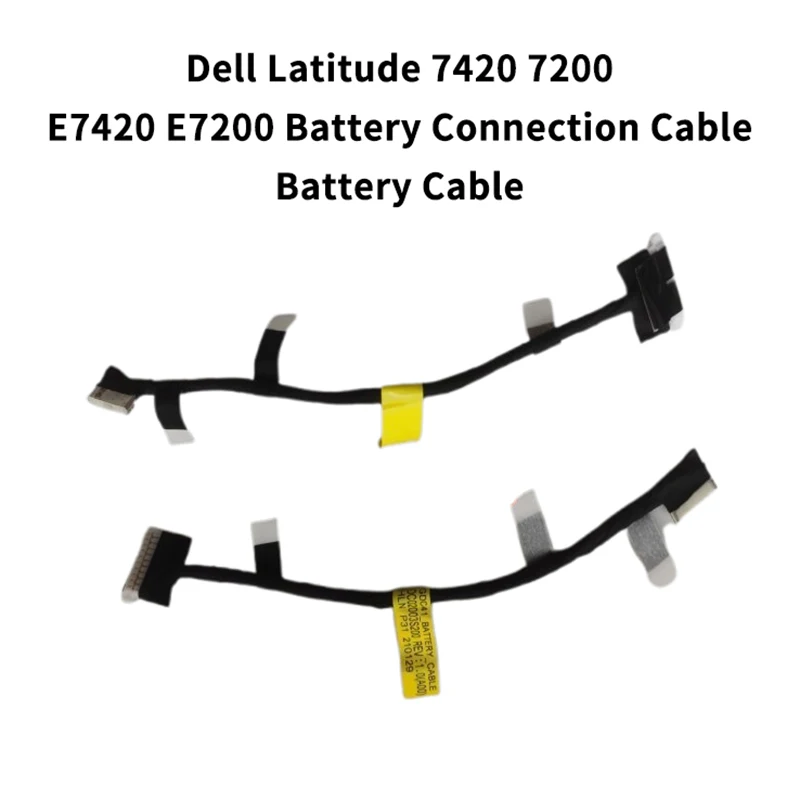 

1 PC Laptop Battery Flex Cable Connector Line Replacement For Latitude 7420 7200 E7420 E7200 0Y4FRN DC02003S200