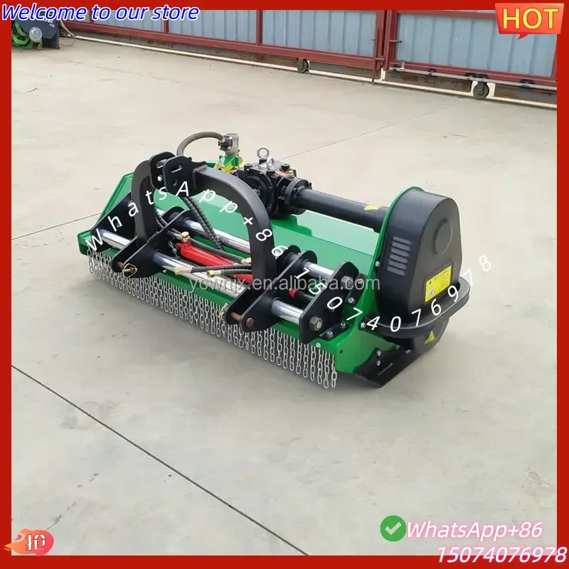 2026 Wholesale Hot Sale Cheap Guide Rail Assisted Offset Mower Oil Cylinder Controlled Grass Cutter Obstacle Avoidance Verge