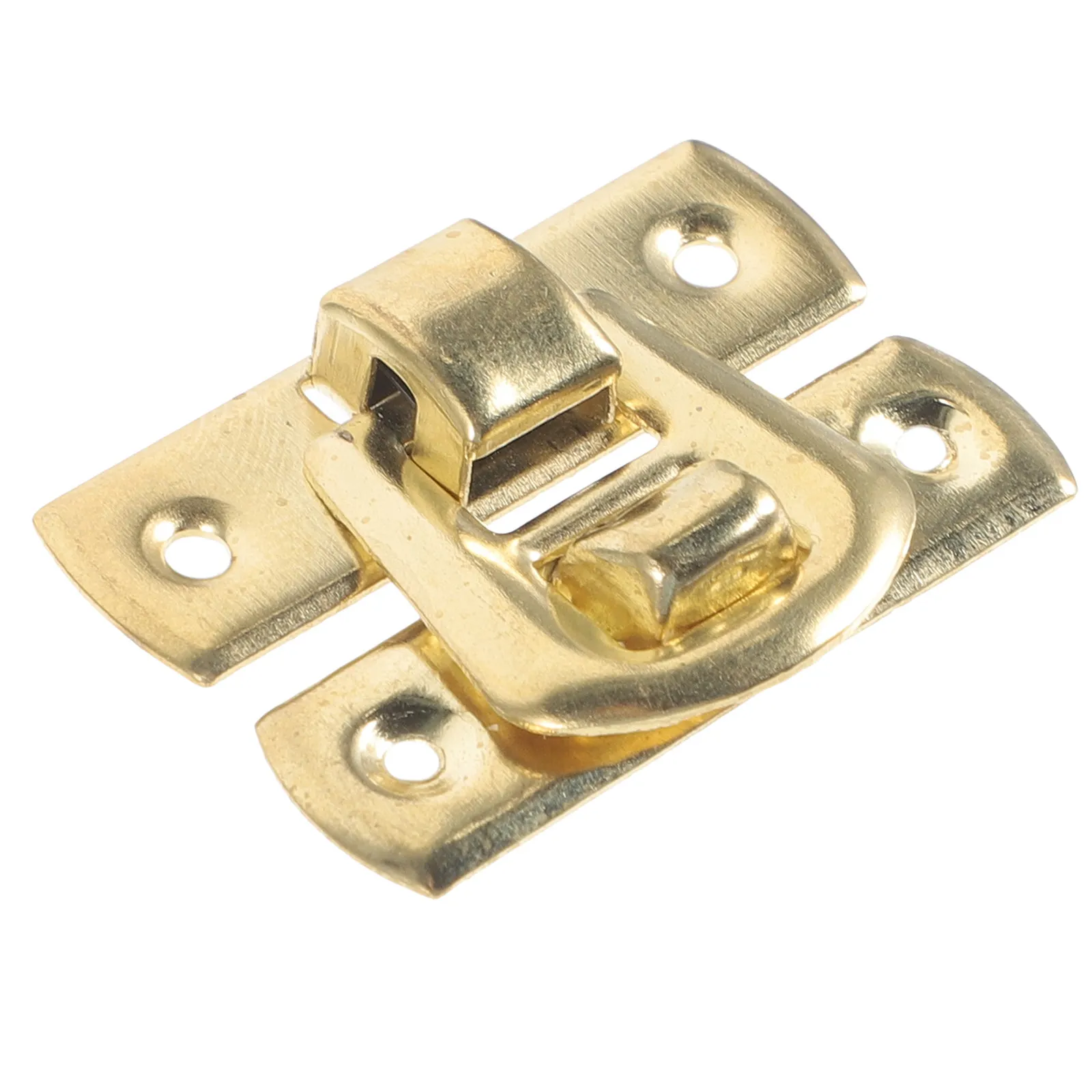 10Pcs Metal Hasp Buckle Sturdy Jewelry Mini Latch for Gift Box Wooden Cabinet Hasp Latch Metal Hasps for Gift Box,