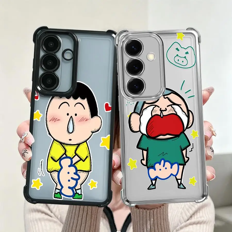 Case for Samsung Galaxy A15 A05 A73 A13 A54 A34 A16 A06 A23 A51 A24 A52 A07 A53 A12 A03 A33 A50 A14 A04 Phone Cover S-ShinChans