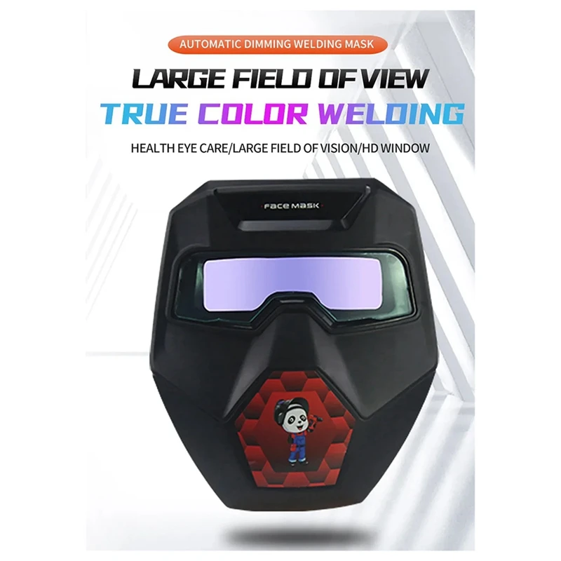 ●New Auto-Dimming Welded Head Goggles,4/5-9/9-13 with Grinding, Suitable for TIG MIG ARC Plasma Cutting
