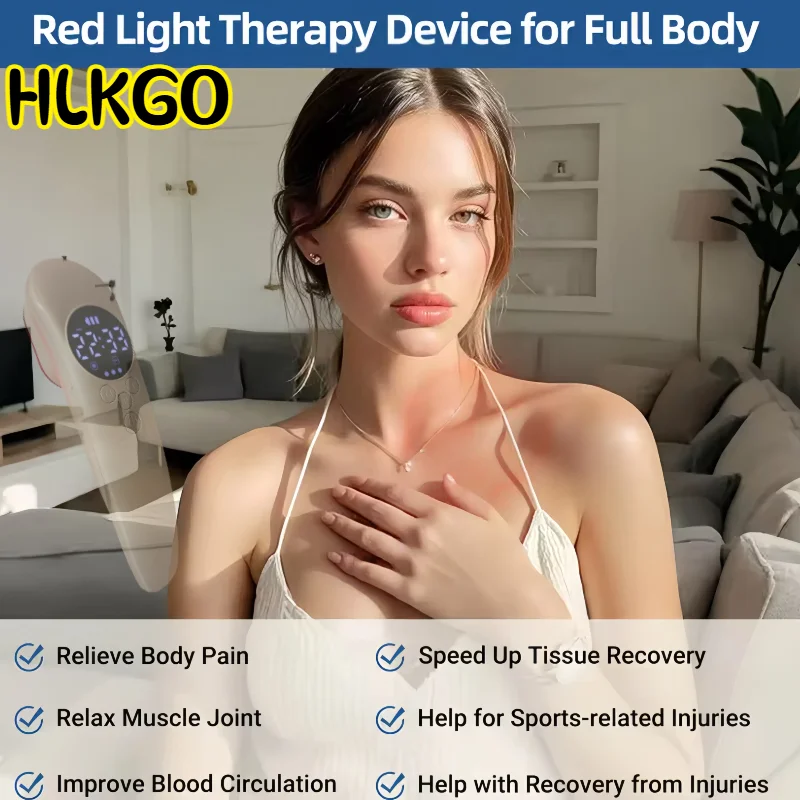 Professional 650nm 808nm Cold Laser Therapy Device for Knee Arthritis Pain Relief - Effective for Human & Pet Use