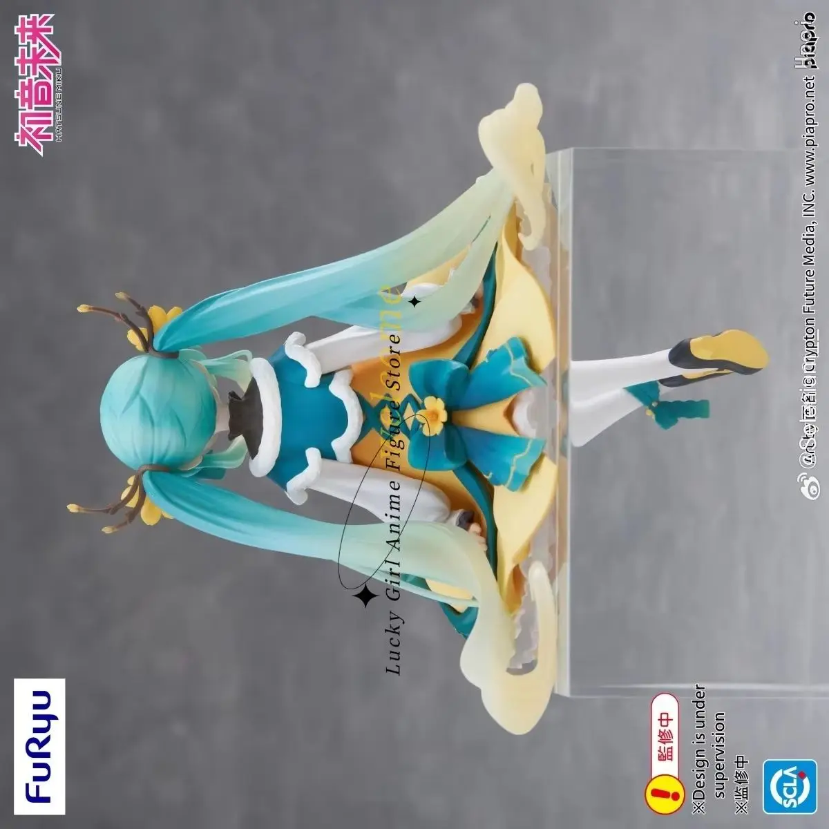 在庫あり-純正フリュー-ヌードルストッパーフィギュア-ピアプロ-初音ミク-2026年旧正月-14cm-アニメドールフィギュア-2026年新作おもちゃ