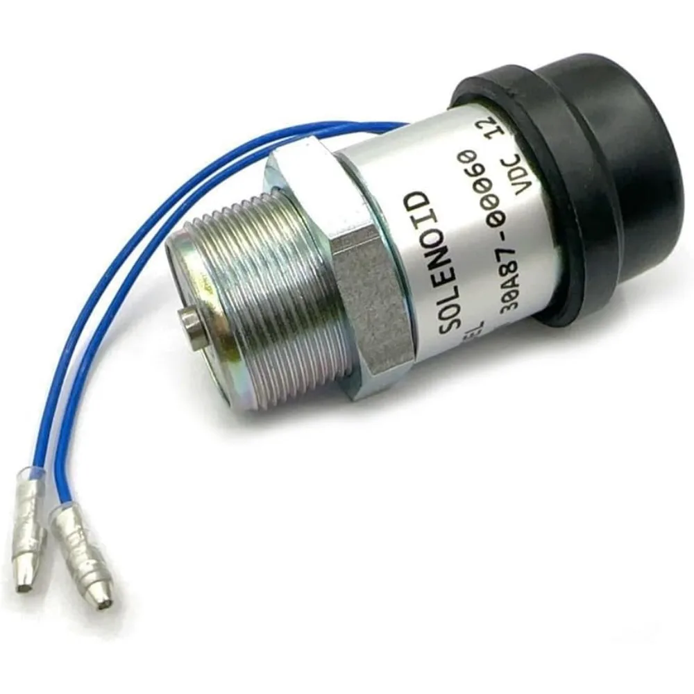 Электромагнитный клапан остановки топлива 12В 7413147 MM409-67001 195-8411 для двигателей Mitsubishi S3L2-E2 S4L2 L2E 2005-2018, замена топливного отсечного клапана