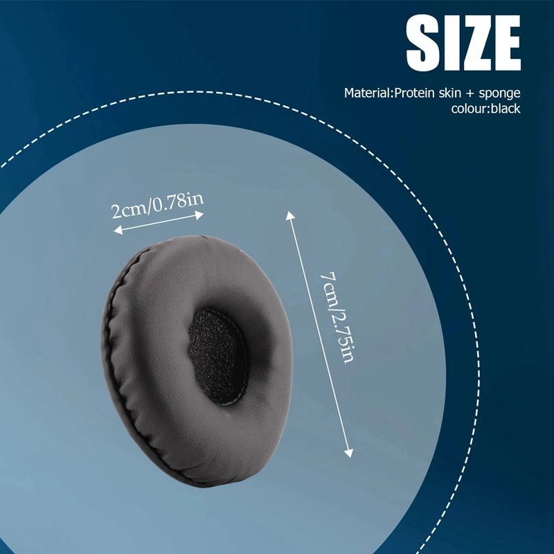 1 пара сменных подушечек для гарнитуры из пенопласта, чехол для наушников JBL Tune600 T500BT T450 T450BT JR300BT, подушечки для наушников