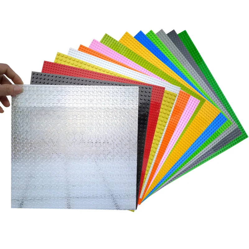 Doppelseitige Grundplatten 32x32 16x32 Doppelseitige klassische Grundplatten Blöcke Kunststoff DIY Bausteine Moc-kompatible Marken – Detail 10