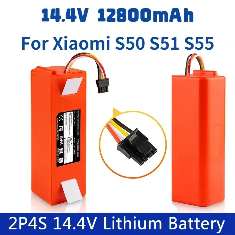 

Original 14.4V Li-ion Battery Robotic Vacuum Cleaner Replacement Battery for Xiaomi Robot Roborock S50 S51 S55 Accessory Spare