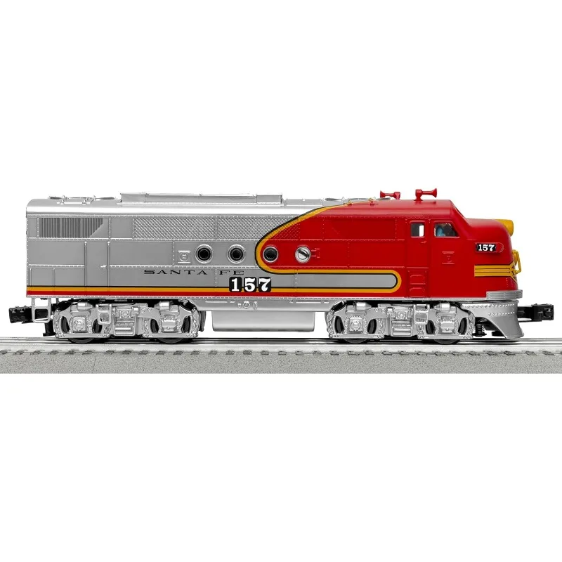 مجموعة قطار كهربائية شهيرة O Gauge 5.0 مع قاطرة كهربائية للتحكم عن بعد يتم التحكم فيها بواسطة لعبة التحكم عن بعد