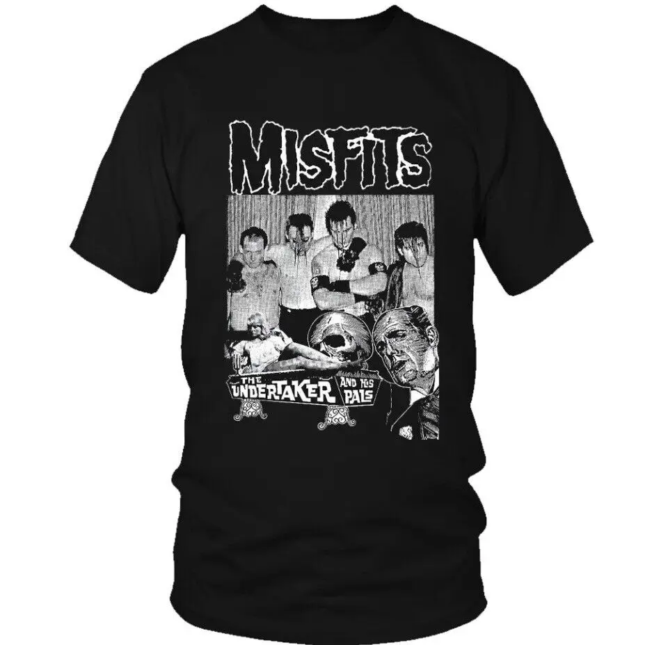 

Vintage 90s MISFITS Band Rock Concert Black and White Unisex T-Shirt Gift For Fa