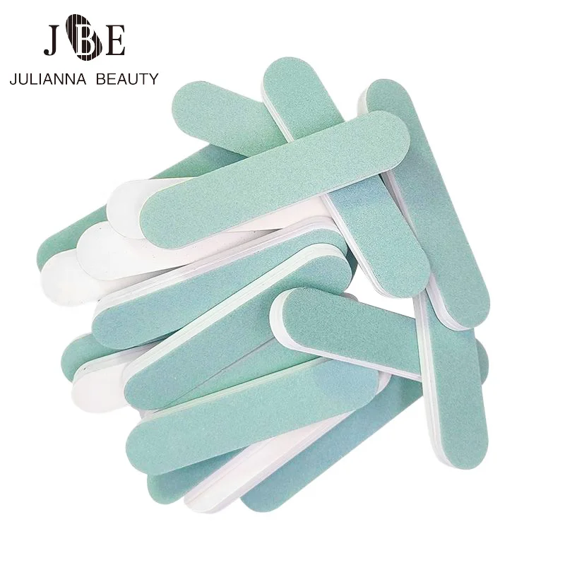 100/200 pcs Nail Buffer File Block Mini Sponge UV Gel Polish Shiner Polisher Pedicure Manicure 2 Sides Foam Tips Nail Tool