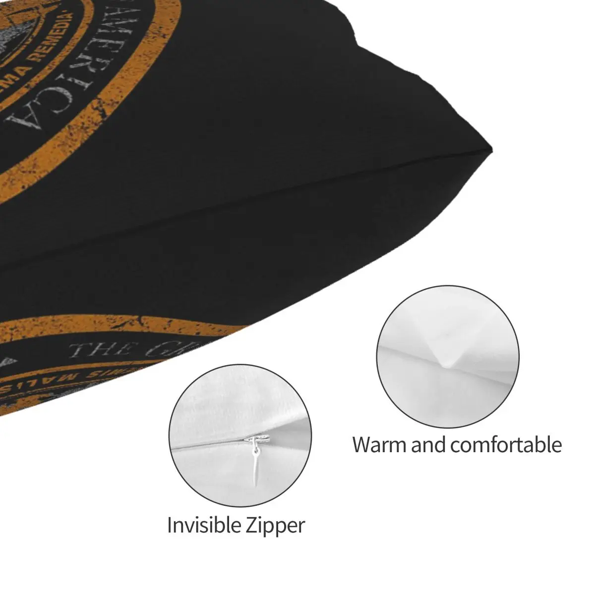 Game Tom Clancys The Division SHD Seal Rectangle Pillowcase Cushion Cover Decorative Bedroom Bed Home Comfort Throw Pillow view 3