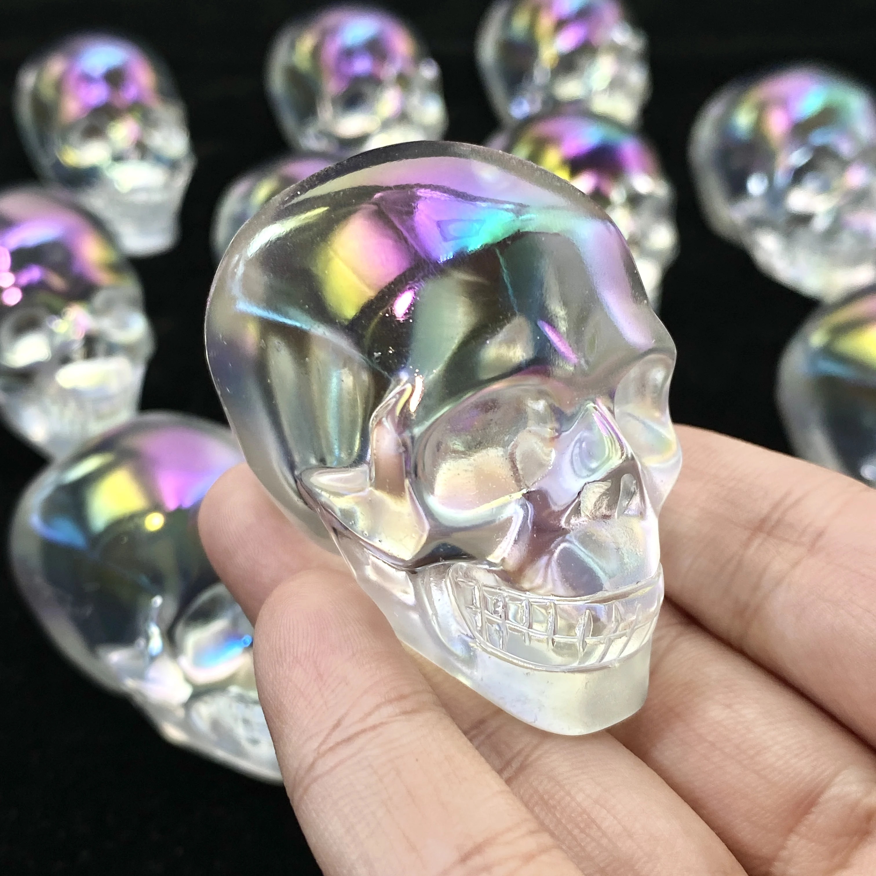 1 قطعة هالة صهر الجمجمة منحوتة باليد ، مثالية DIY بها بنفسك ، ديكور المنزل والهدايا ، هدايا ممتازة ، هدية الأسرة والأصدقاء ، ديكور الحفلات