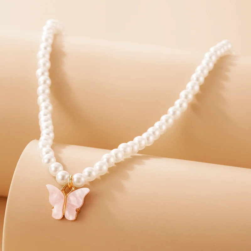 Luxury Pearl Stone Shell Pendant Necklace for Women Summer Star Heart Chain Choker Necklace Bohemian Jewelry Gift Kpop Collar